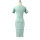 knitted office lady wear summer dresses short sleeves